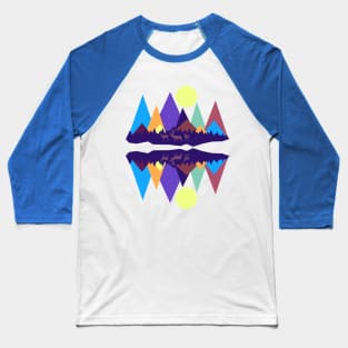 Mountain Scene #3 Baseball T-Shirt